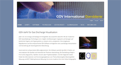 Desktop Screenshot of gdvinternational.ch